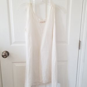 White lightweight dress